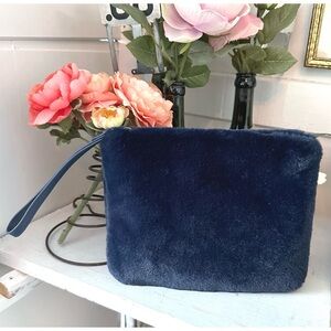 A New Day Wrist Clutch Royal Blue Hand Bag Purse